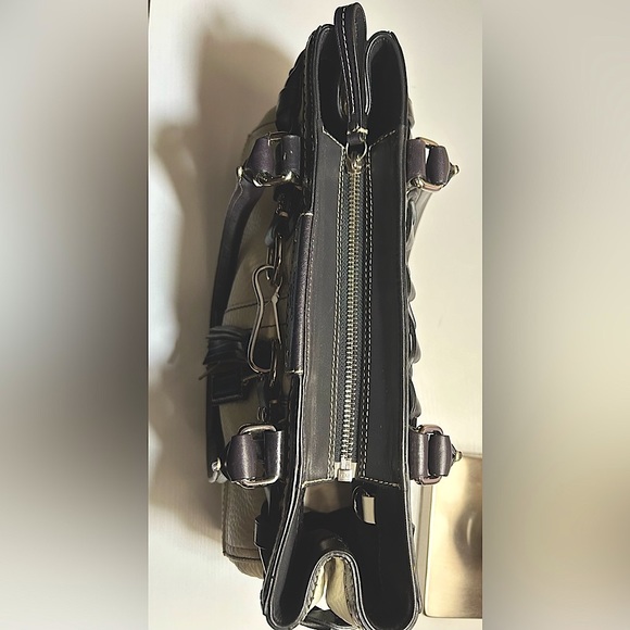 NWOT Coach Purse Black and white - Picture 6 of 16